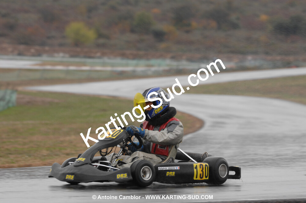 08/11/2009 : 5ème manche du Championnat du Sud 2009 à Ganges (photos Antoine Camblor) 2009 — karting