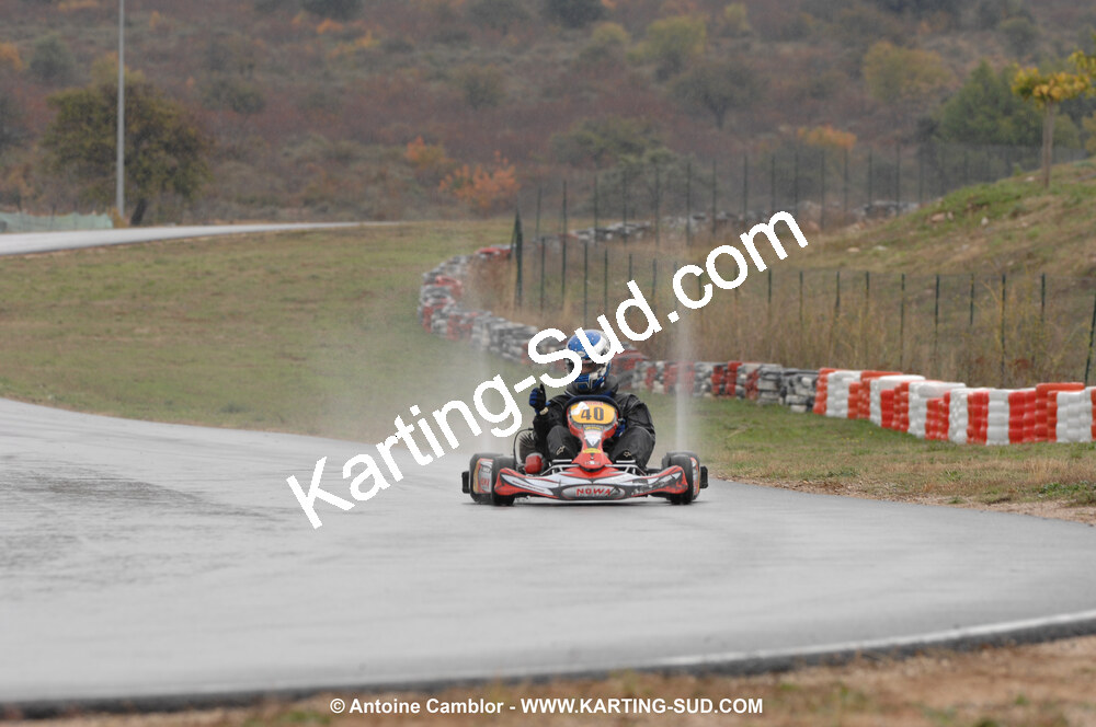 08/11/2009 : 5ème manche du Championnat du Sud 2009 à Ganges (photos Antoine Camblor) 2009 — karting
