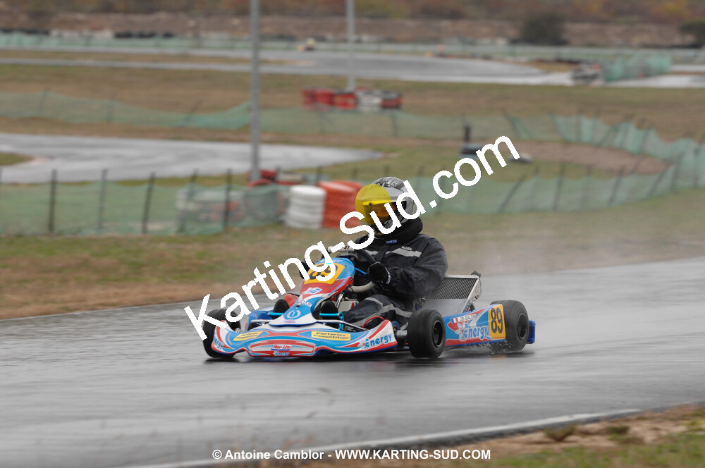 08/11/2009 : 5ème manche du Championnat du Sud 2009 à Ganges (photos Antoine Camblor) 2009 — karting