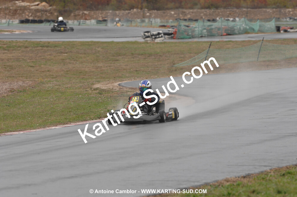 08/11/2009 : 5ème manche du Championnat du Sud 2009 à Ganges (photos Antoine Camblor) 2009 — karting