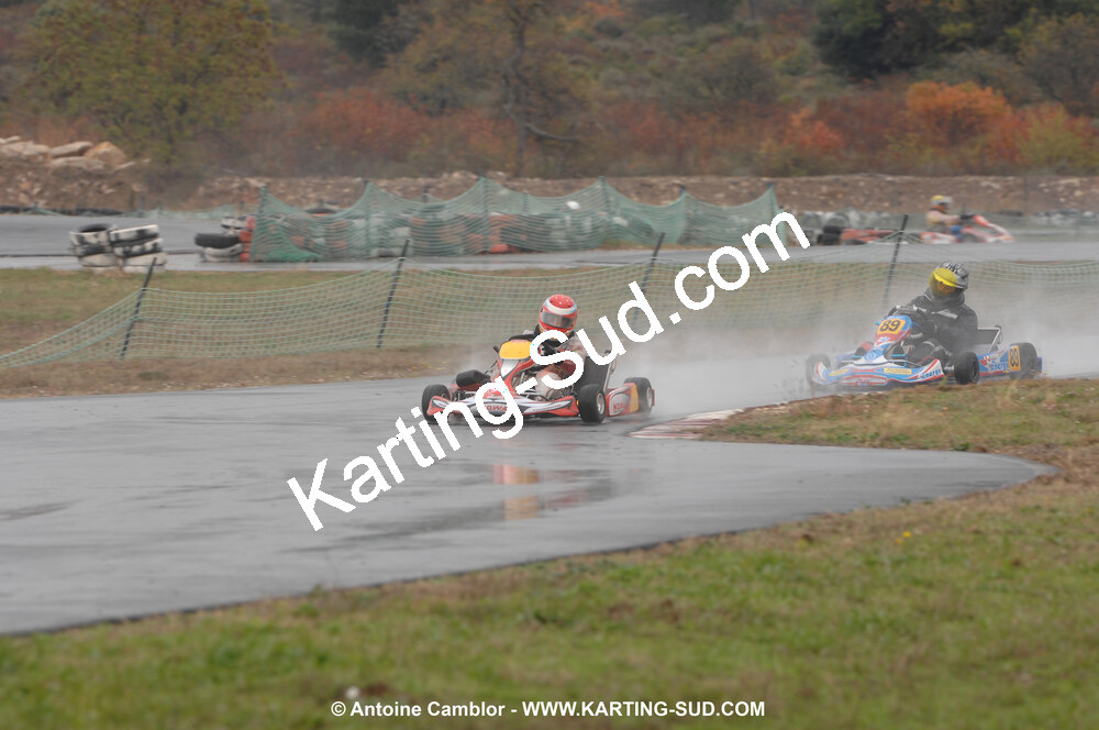 08/11/2009 : 5ème manche du Championnat du Sud 2009 à Ganges (photos Antoine Camblor) 2009 — karting