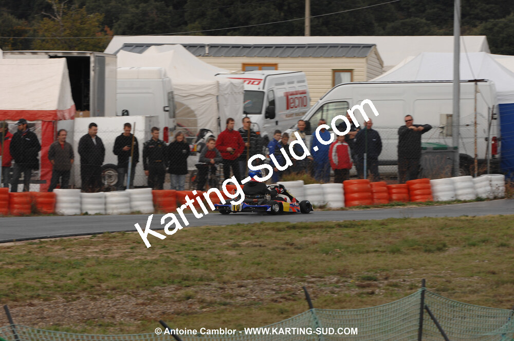 08/11/2009 : 5ème manche du Championnat du Sud 2009 à Ganges (photos Antoine Camblor) 2009 — karting