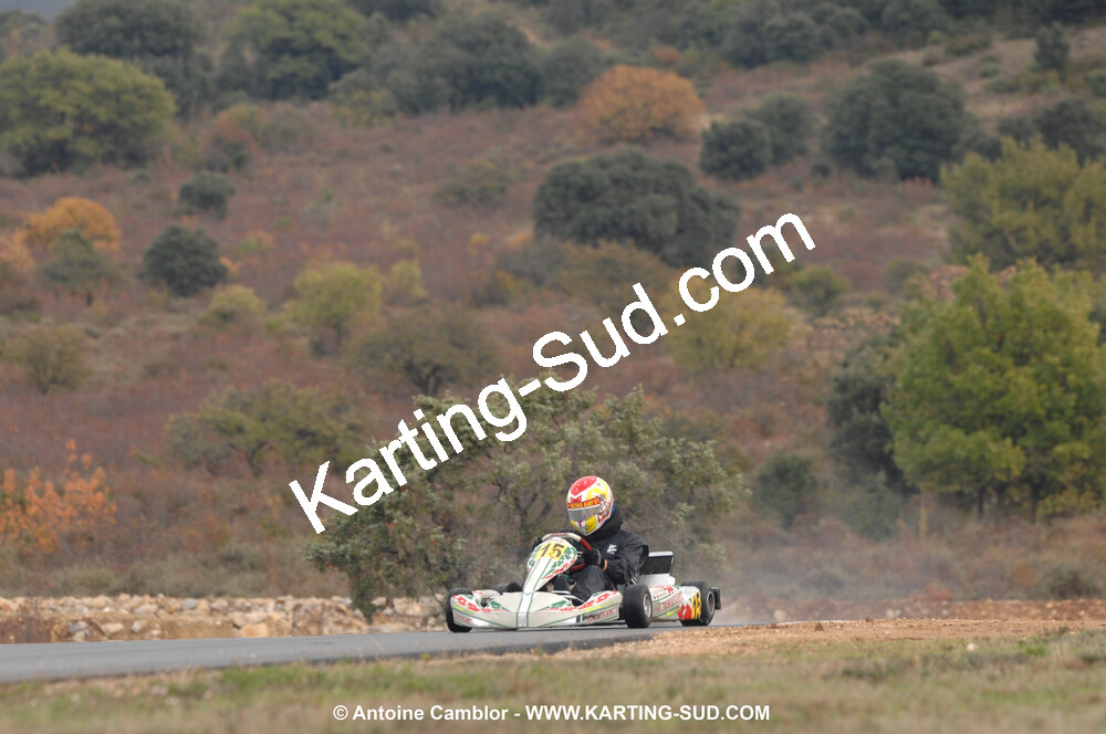 08/11/2009 : 5ème manche du Championnat du Sud 2009 à Ganges (photos Antoine Camblor) 2009 — karting