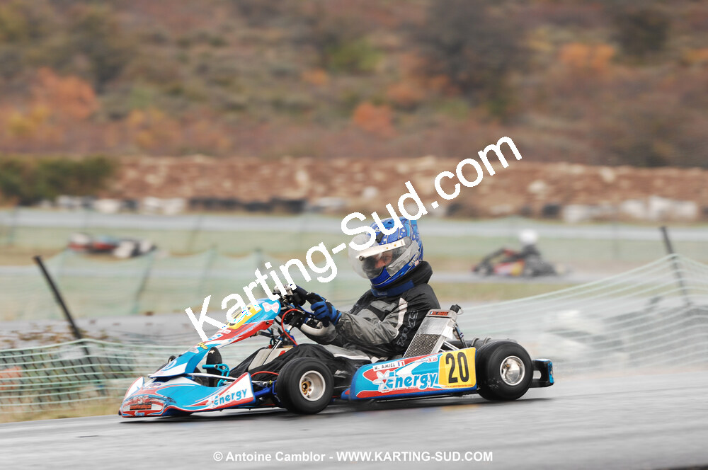 08/11/2009 : 5ème manche du Championnat du Sud 2009 à Ganges (photos Antoine Camblor) 2009 — karting