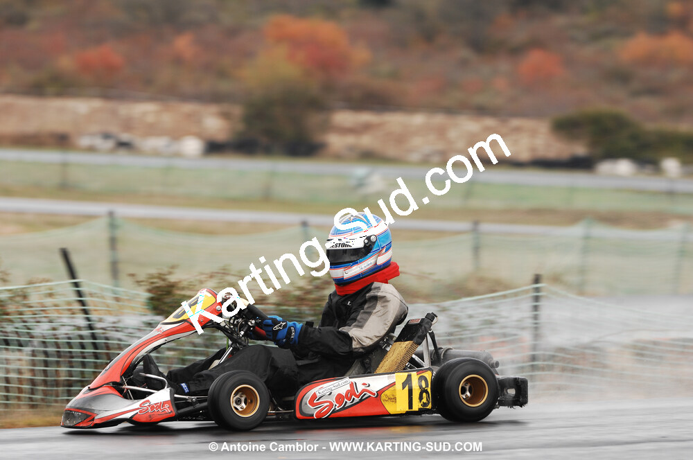 08/11/2009 : 5ème manche du Championnat du Sud 2009 à Ganges (photos Antoine Camblor) 2009 — karting