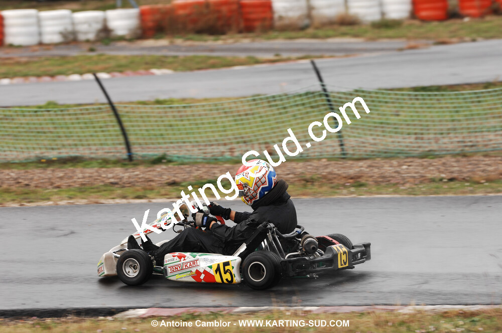 08/11/2009 : 5ème manche du Championnat du Sud 2009 à Ganges (photos Antoine Camblor) 2009 — karting