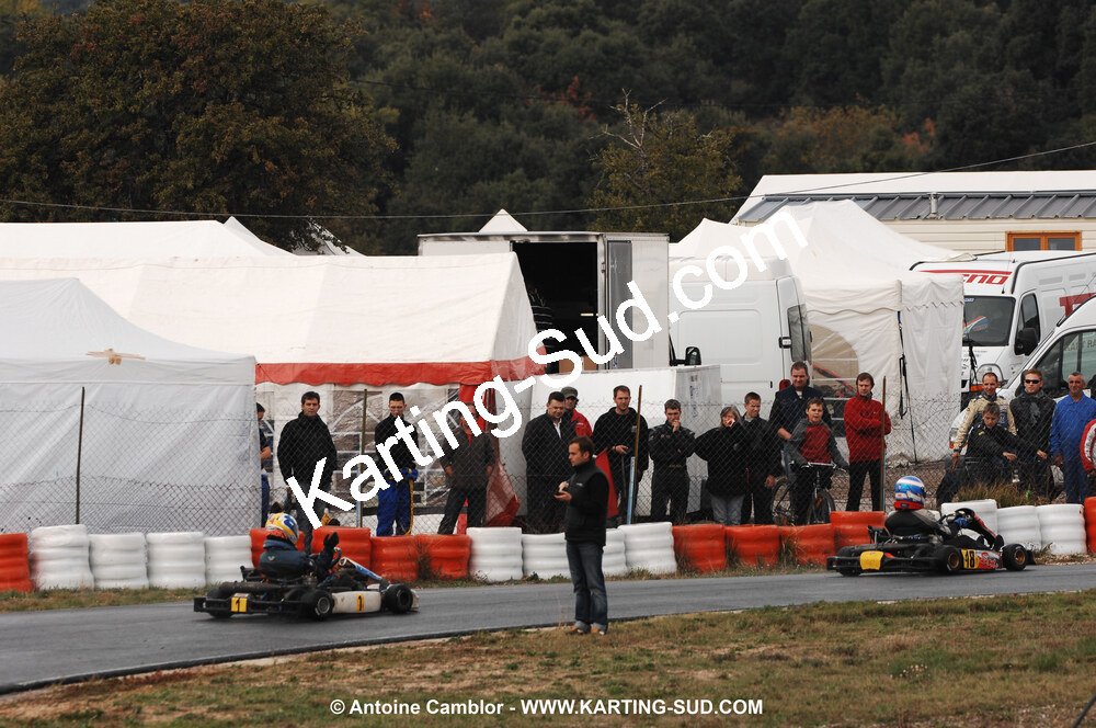 08/11/2009 : 5ème manche du Championnat du Sud 2009 à Ganges (photos Antoine Camblor) 2009 — karting