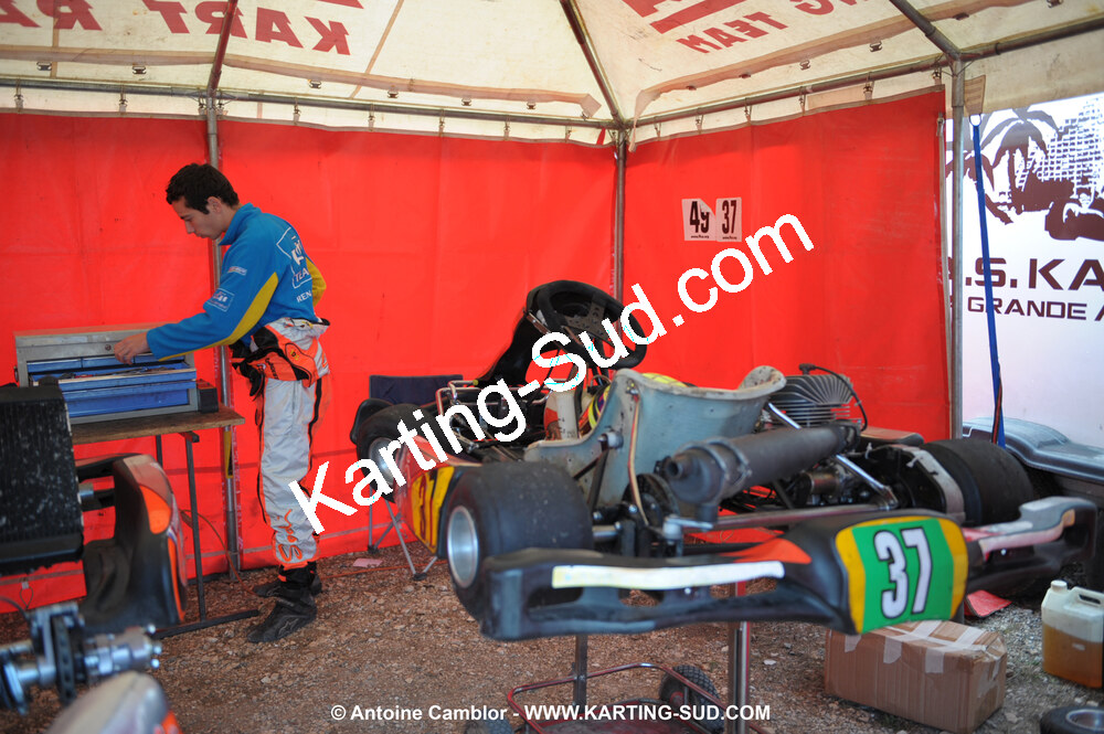 08/11/2009 : 5ème manche du Championnat du Sud 2009 à Ganges (photos Antoine Camblor) 2009 — karting