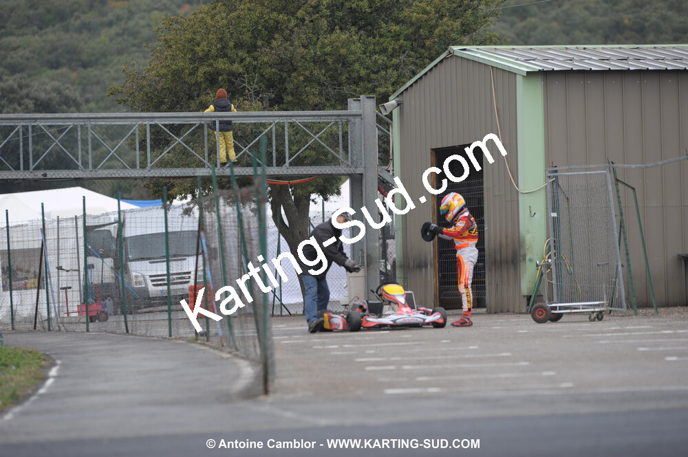 08/11/2009 : 5ème manche du Championnat du Sud 2009 à Ganges (photos Antoine Camblor) 2009 — karting