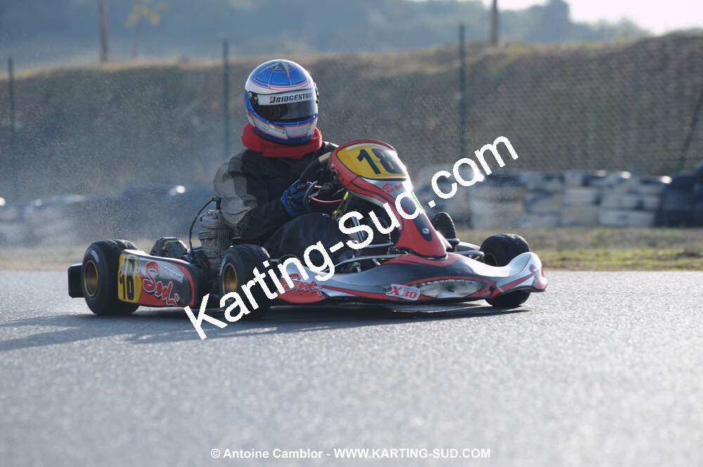 08/11/2009 : 5ème manche du Championnat du Sud 2009 à Ganges (photos Antoine Camblor) 2009 — karting