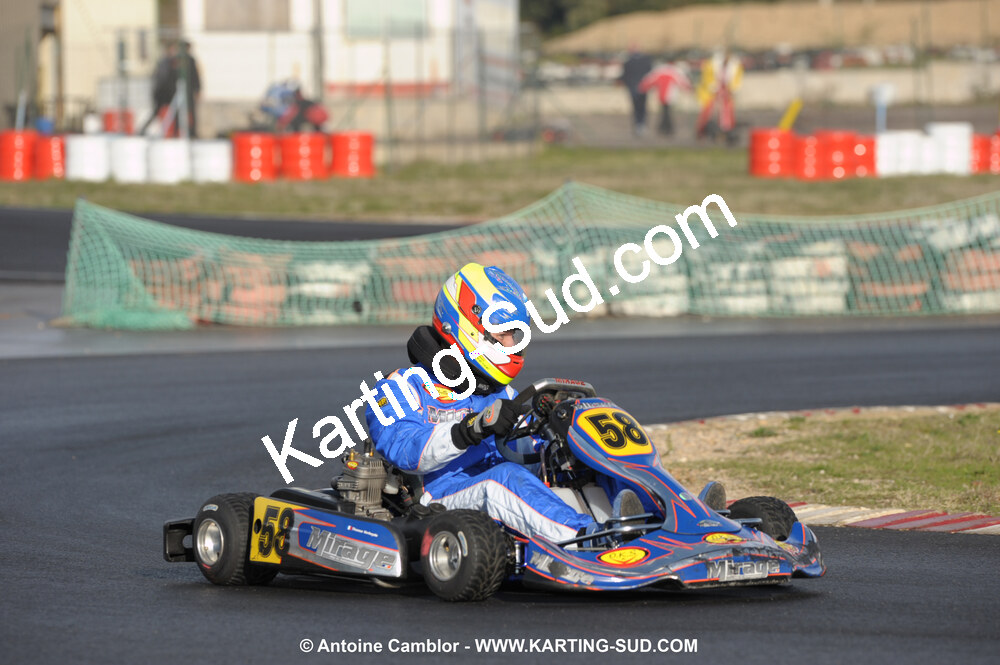 08/11/2009 : 5ème manche du Championnat du Sud 2009 à Ganges (photos Antoine Camblor) 2009 — karting
