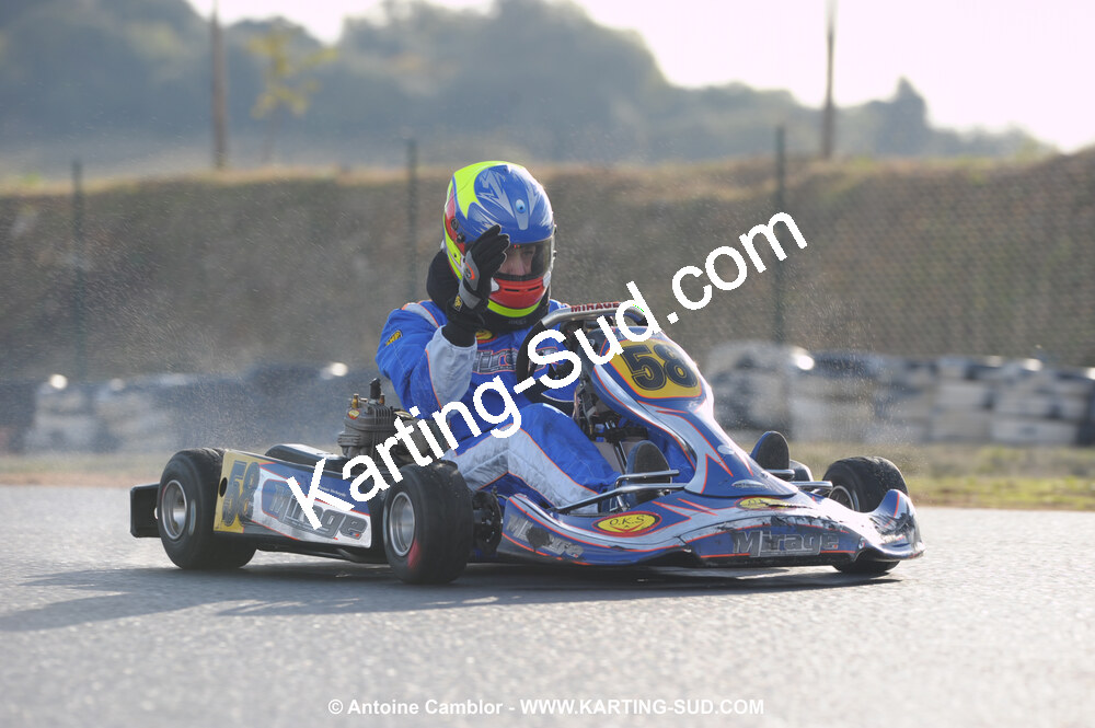 08/11/2009 : 5ème manche du Championnat du Sud 2009 à Ganges (photos Antoine Camblor) 2009 — karting