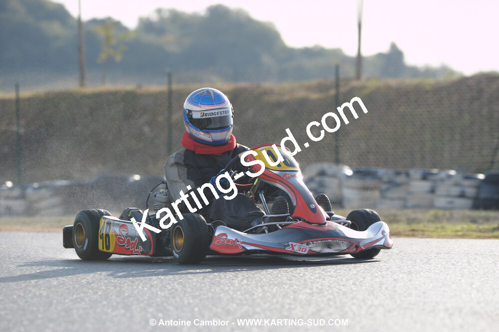 08/11/2009 : 5ème manche du Championnat du Sud 2009 à Ganges (photos Antoine Camblor) 2009 — karting