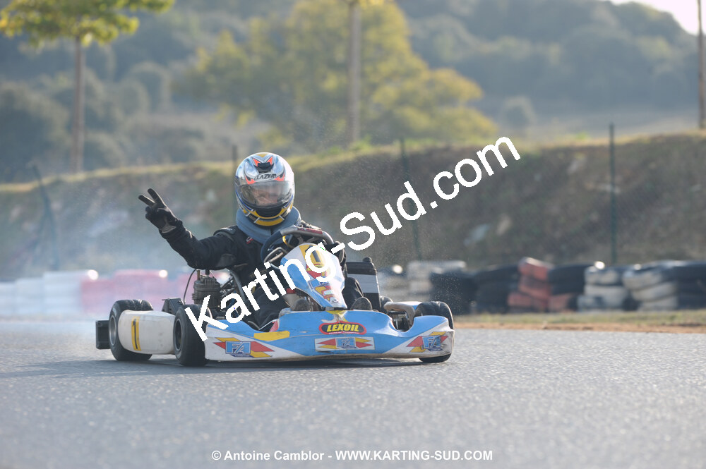 08/11/2009 : 5ème manche du Championnat du Sud 2009 à Ganges (photos Antoine Camblor) 2009 — karting