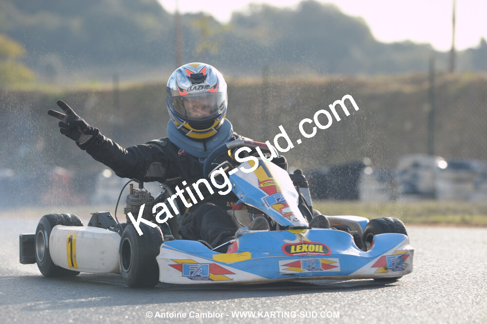 08/11/2009 : 5ème manche du Championnat du Sud 2009 à Ganges (photos Antoine Camblor) 2009 — karting