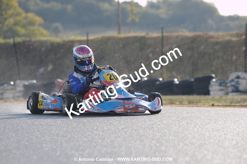 08/11/2009 : 5ème manche du Championnat du Sud 2009 à Ganges (photos Antoine Camblor) 2009 — karting