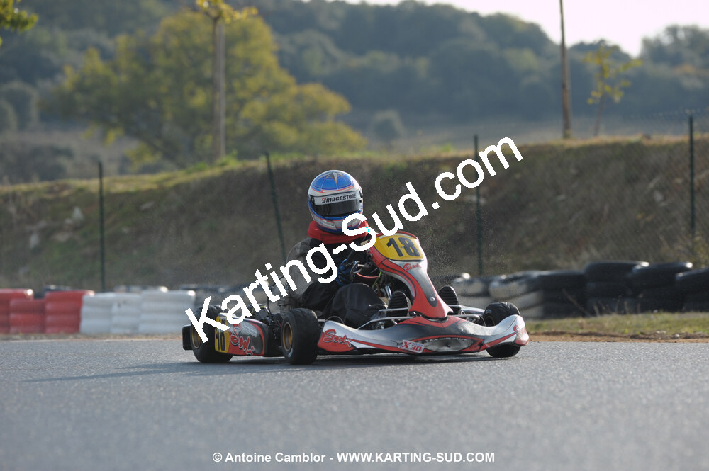 08/11/2009 : 5ème manche du Championnat du Sud 2009 à Ganges (photos Antoine Camblor) 2009 — karting
