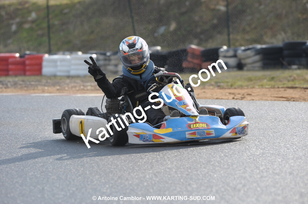 08/11/2009 : 5ème manche du Championnat du Sud 2009 à Ganges (photos Antoine Camblor) 2009 — karting
