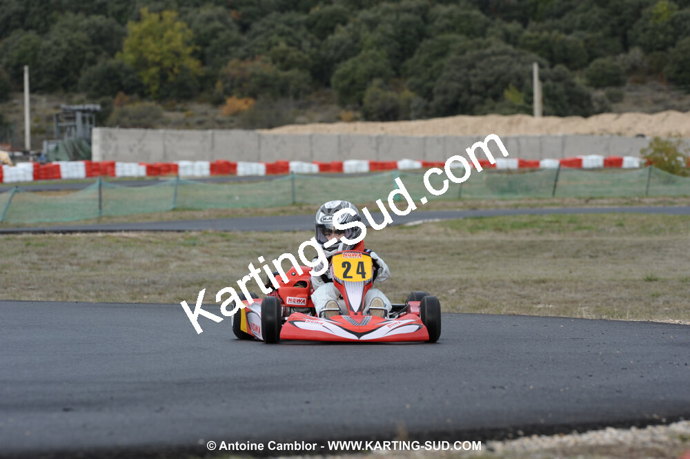 08/11/2009 : 5ème manche du Championnat du Sud 2009 à Ganges (photos Antoine Camblor) 2009 — karting