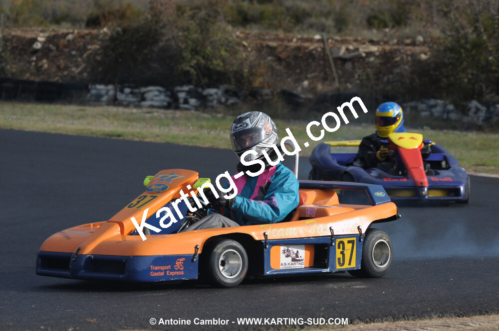 08/11/2009 : 5ème manche du Championnat du Sud 2009 à Ganges (photos Antoine Camblor) 2009 — karting