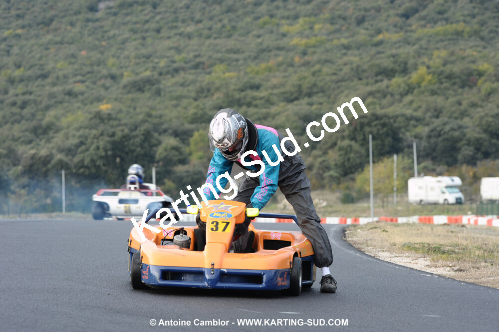08/11/2009 : 5ème manche du Championnat du Sud 2009 à Ganges (photos Antoine Camblor) 2009 — karting