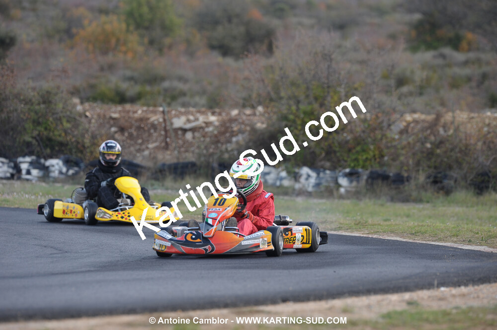 08/11/2009 : 5ème manche du Championnat du Sud 2009 à Ganges (photos Antoine Camblor) 2009 — karting