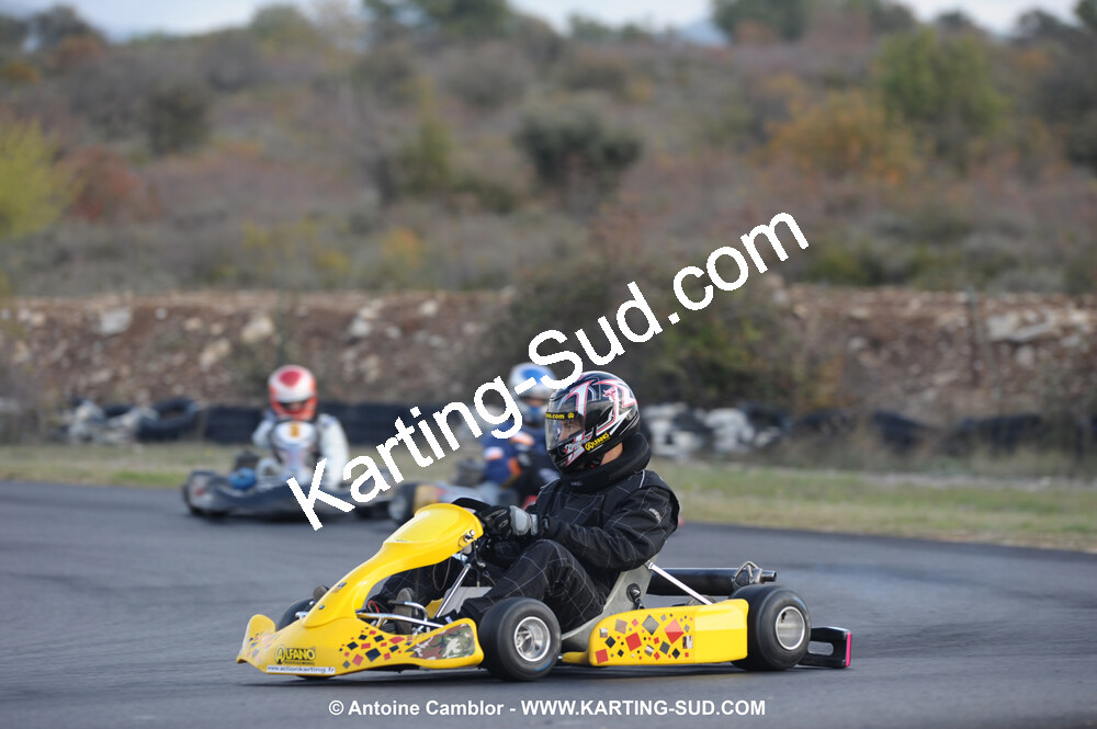 08/11/2009 : 5ème manche du Championnat du Sud 2009 à Ganges (photos Antoine Camblor) 2009 — karting