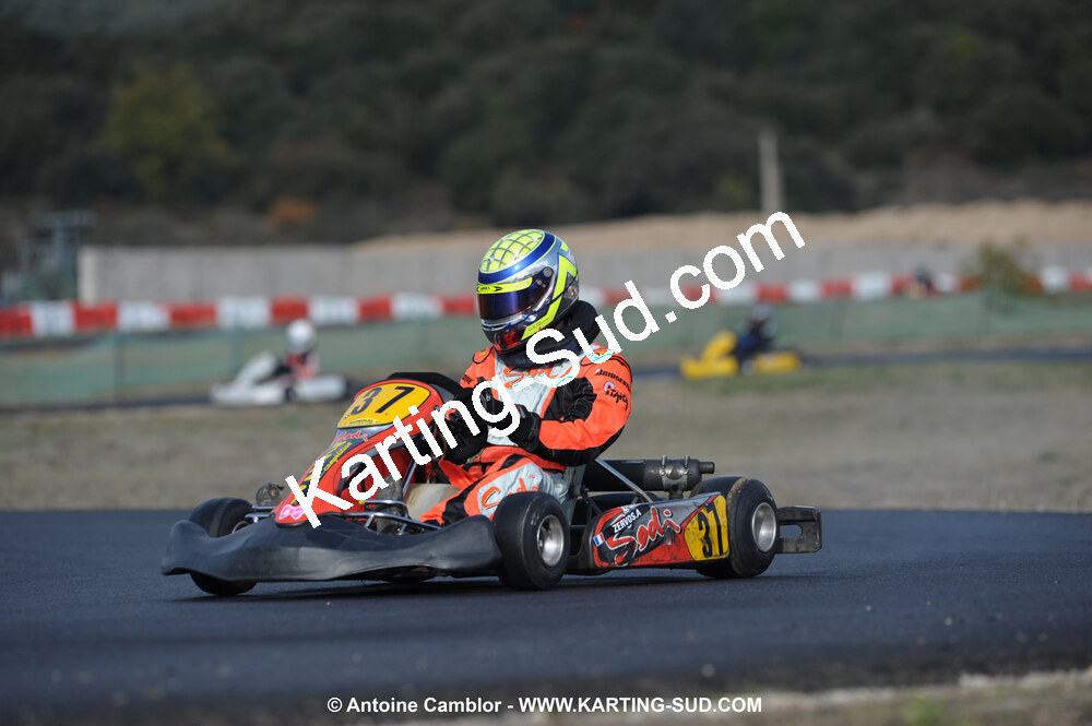08/11/2009 : 5ème manche du Championnat du Sud 2009 à Ganges (photos Antoine Camblor) 2009 — karting