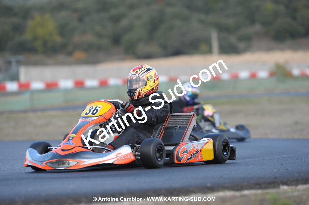 08/11/2009 : 5ème manche du Championnat du Sud 2009 à Ganges (photos Antoine Camblor) 2009 — karting