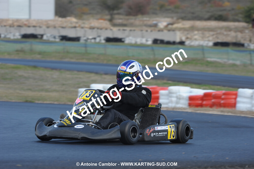 08/11/2009 : 5ème manche du Championnat du Sud 2009 à Ganges (photos Antoine Camblor) 2009 — karting