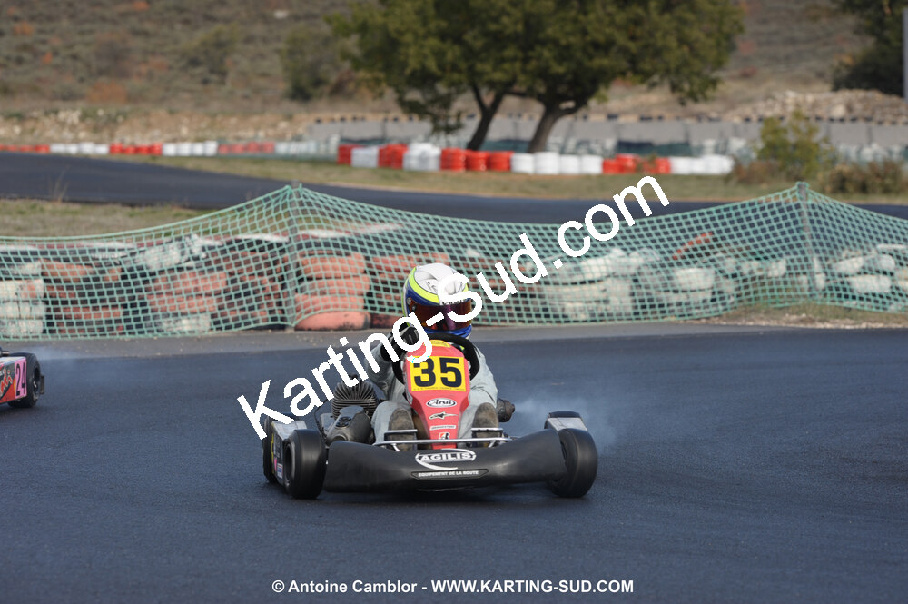 08/11/2009 : 5ème manche du Championnat du Sud 2009 à Ganges (photos Antoine Camblor) 2009 — karting
