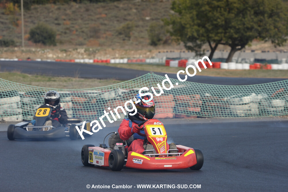 08/11/2009 : 5ème manche du Championnat du Sud 2009 à Ganges (photos Antoine Camblor) 2009 — karting
