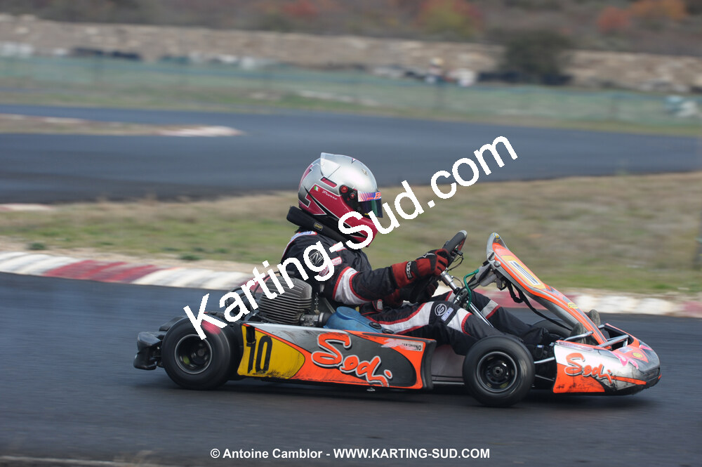 08/11/2009 : 5ème manche du Championnat du Sud 2009 à Ganges (photos Antoine Camblor) 2009 — karting