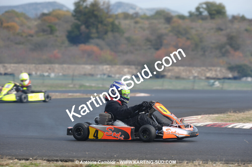 08/11/2009 : 5ème manche du Championnat du Sud 2009 à Ganges (photos Antoine Camblor) 2009 — karting