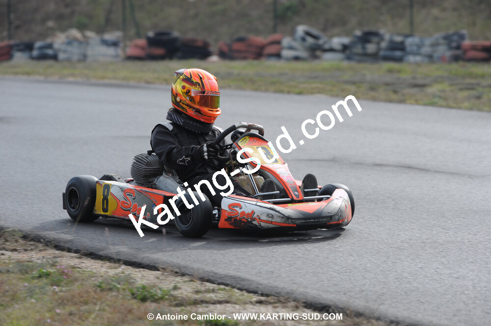 08/11/2009 : 5ème manche du Championnat du Sud 2009 à Ganges (photos Antoine Camblor) 2009 — karting