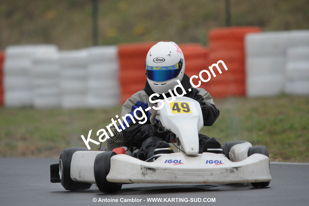08/11/2009 : 5ème manche du Championnat du Sud 2009 à Ganges (photos Antoine Camblor) 2009 — karting