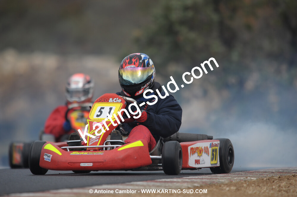 08/11/2009 : 5ème manche du Championnat du Sud 2009 à Ganges (photos Antoine Camblor) 2009 — karting