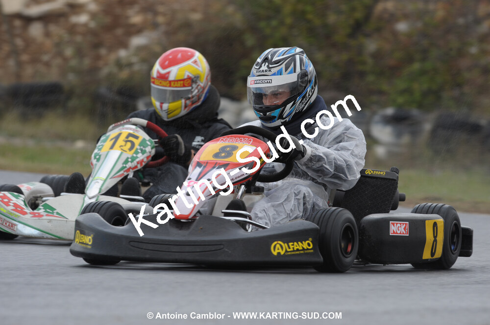08/11/2009 : 5ème manche du Championnat du Sud 2009 à Ganges (photos Antoine Camblor) 2009 — karting