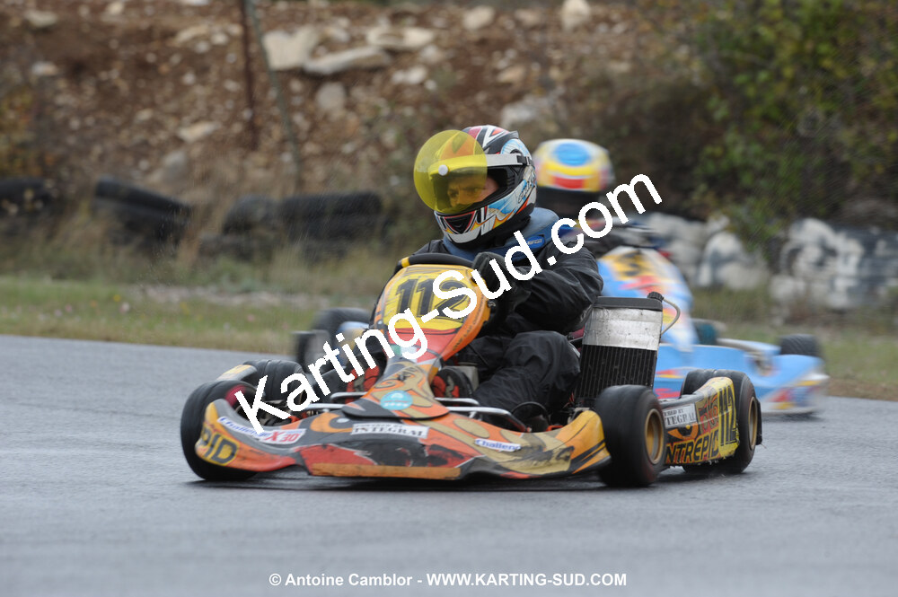 08/11/2009 : 5ème manche du Championnat du Sud 2009 à Ganges (photos Antoine Camblor) 2009 — karting