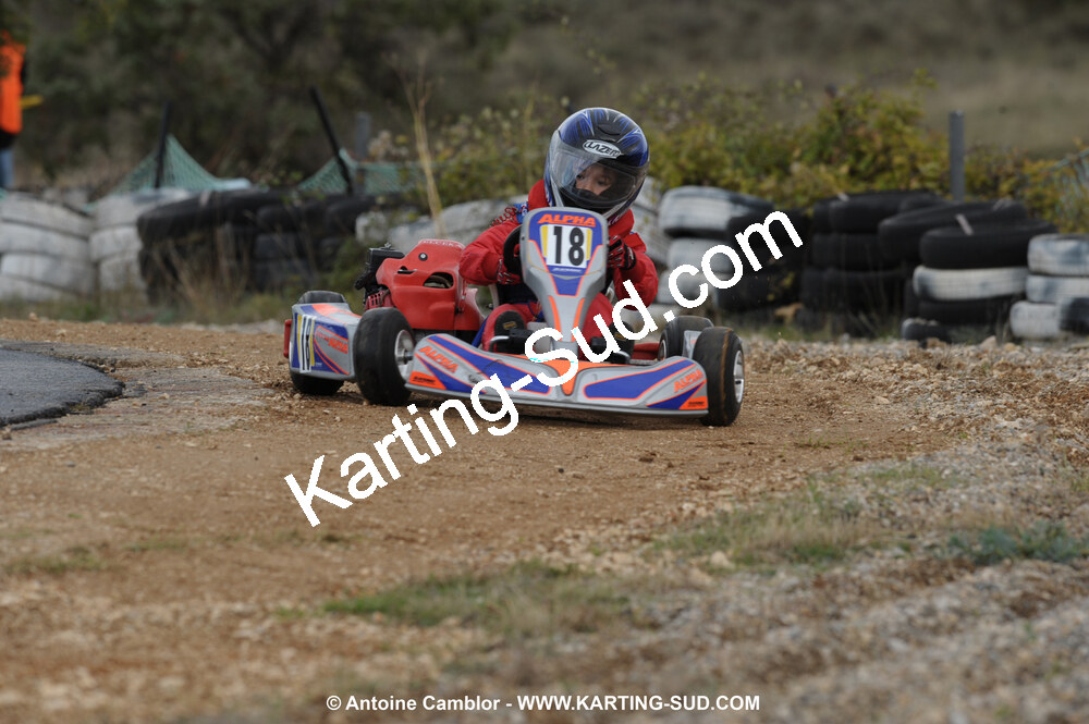 08/11/2009 : 5ème manche du Championnat du Sud 2009 à Ganges (photos Antoine Camblor) 2009 — karting