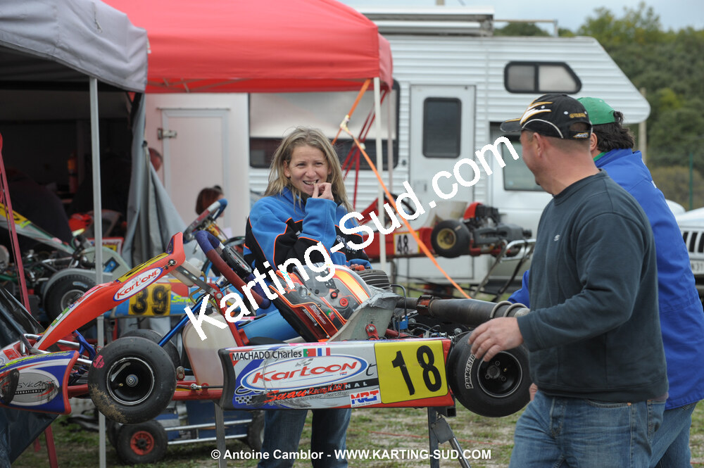 08/11/2009 : 5ème manche du Championnat du Sud 2009 à Ganges (photos Antoine Camblor) 2009 — karting