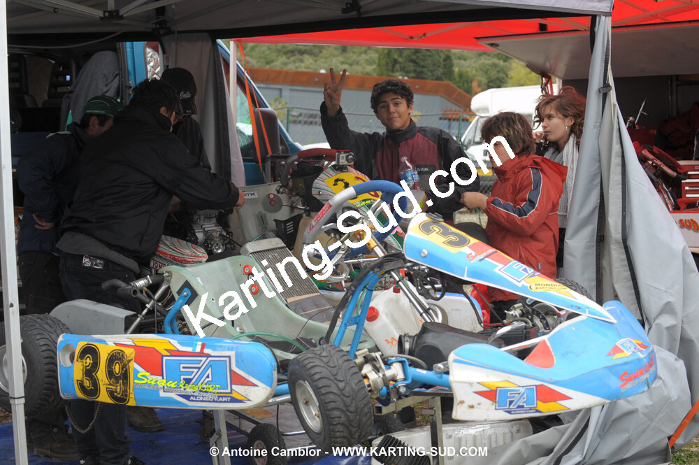 08/11/2009 : 5ème manche du Championnat du Sud 2009 à Ganges (photos Antoine Camblor) 2009 — karting