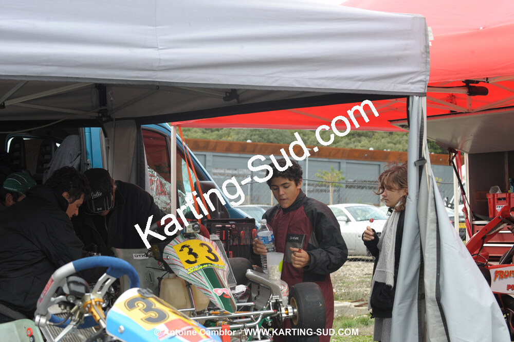 08/11/2009 : 5ème manche du Championnat du Sud 2009 à Ganges (photos Antoine Camblor) 2009 — karting