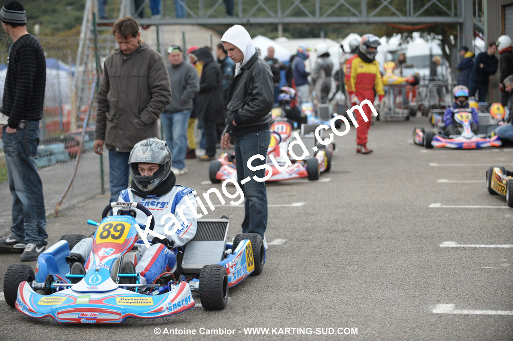 08/11/2009 : 5ème manche du Championnat du Sud 2009 à Ganges (photos Antoine Camblor) 2009 — karting