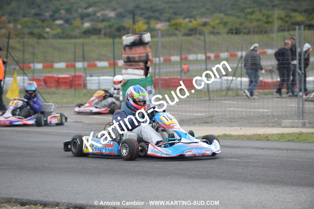 08/11/2009 : 5ème manche du Championnat du Sud 2009 à Ganges (photos Antoine Camblor) 2009 — karting