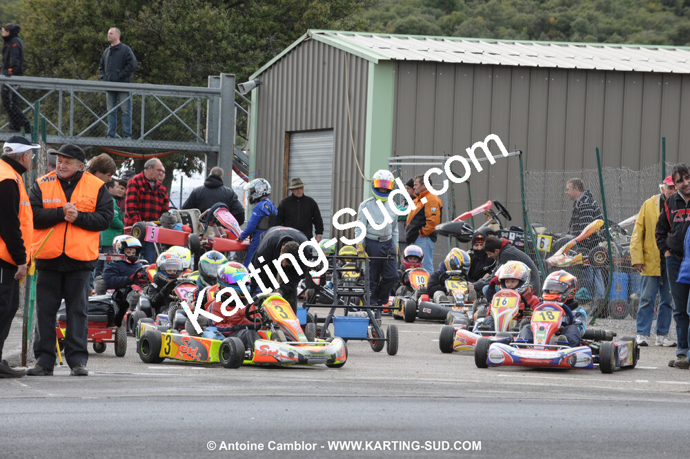 08/11/2009 : 5ème manche du Championnat du Sud 2009 à Ganges (photos Antoine Camblor) 2009 — karting