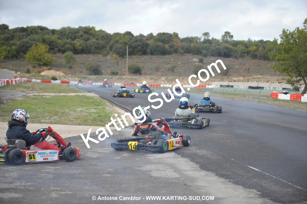 08/11/2009 : 5ème manche du Championnat du Sud 2009 à Ganges (photos Antoine Camblor) 2009 — karting