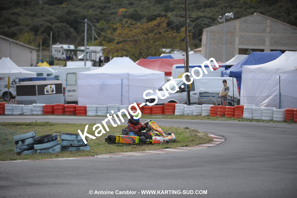 08/11/2009 : 5ème manche du Championnat du Sud 2009 à Ganges (photos Antoine Camblor) 2009 — karting