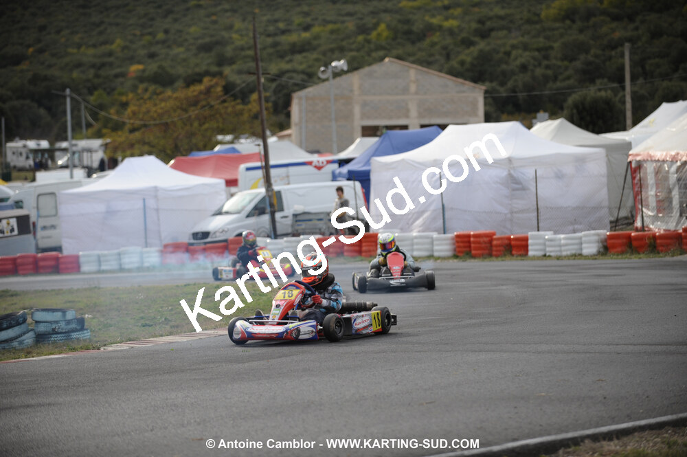 08/11/2009 : 5ème manche du Championnat du Sud 2009 à Ganges (photos Antoine Camblor) 2009 — karting