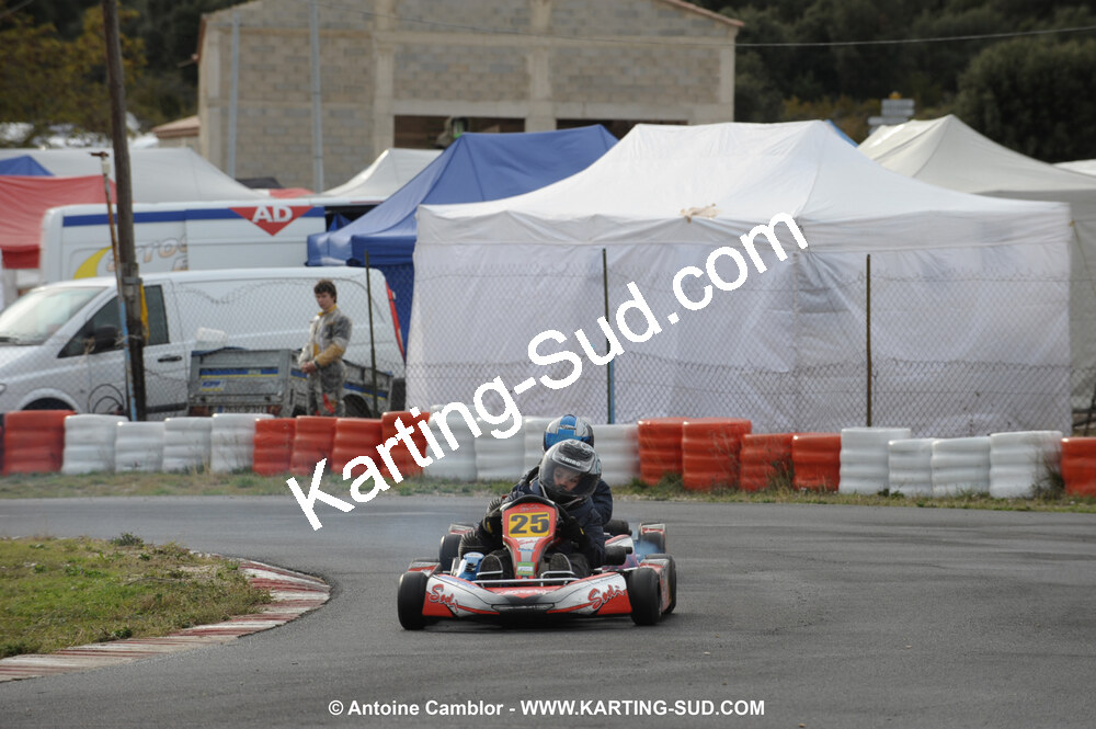 08/11/2009 : 5ème manche du Championnat du Sud 2009 à Ganges (photos Antoine Camblor) 2009 — karting